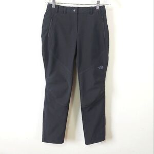 The North Face Women Alpine Hiking Pant Black Comfort Stretch Tapered Zip Pocket